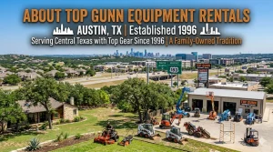 About Top Gunn Equipment Rentals | Austin TX Since 1996