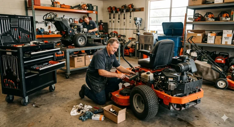 Equipment Repair Austin TX | Mowers, Chainsaws - Top Gunn Service
