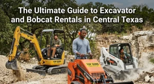 The Ultimate Guide to Excavator and Bobcat Rentals in Central Texas