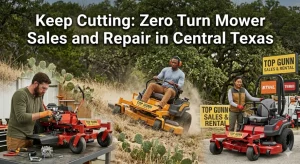 Keep Cutting: Zero Turn Mower Sales and Repair in Central Texas