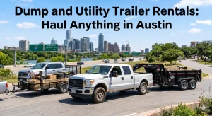Dump and Utility Trailer Rentals: Haul Anything in Austin