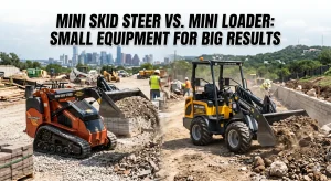 Mini Skid Steer vs. Mini Loader: Small Equipment for Big Results
